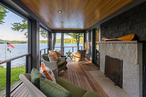 Waterfront House, Lake Nubanusit, Hancock, NH